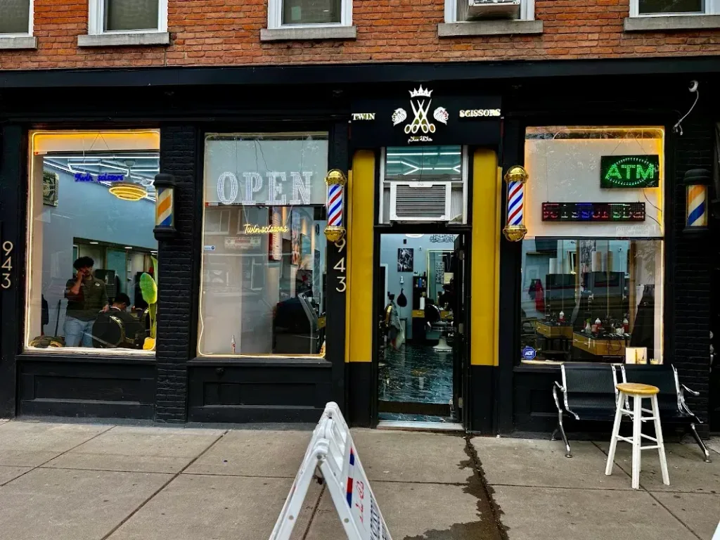 TWIN SCISSORS BARBER SHOP حلاقة سلام — Barber shop in Syracuse